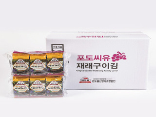 grape seed oil grilled laver  (12packs)