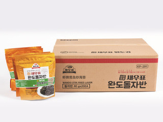 Wando natural stir-fried laver with salt 